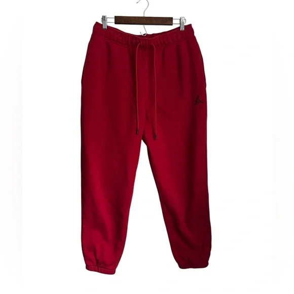 Jordan Men’s Red Joggers Deep Side Pockets Athletic - L - Picture 1 of 9